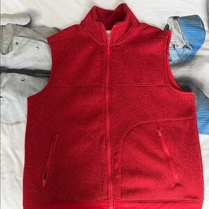 Men’s Goodfellow & Co Red Zip-Up Vest